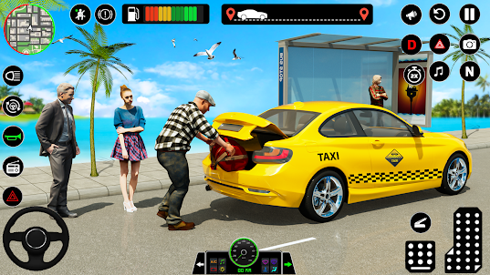 mô phỏng taxi: trò chơi xe tax