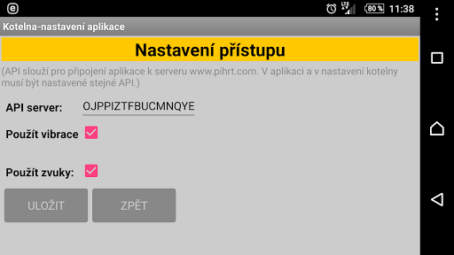 Android application Kotelna pihrt.com screenshort