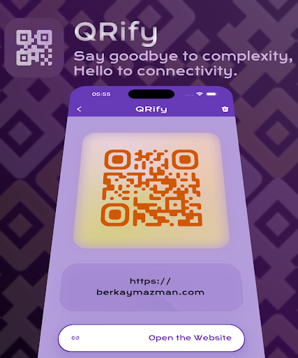 QRify: Generate & Scan QR code Screenshot 4 - AppWisp.com