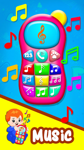 Musical Baby Phone screenshot 1