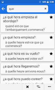 Captura de Pantalla 4 Francés - Español android