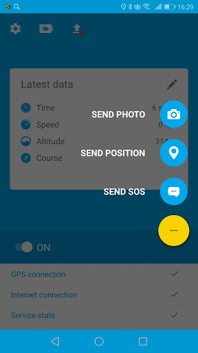 Mobile GPS Screen 2