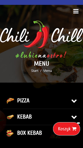 Android application Chili Chill screenshort
