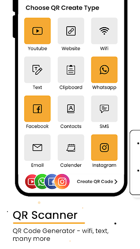 QR Code Scanner - Create Code Screen 2