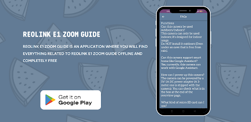 Reolink E1 Zoom Camera guide Screen 2