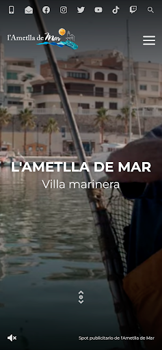 Android application Visit l'Ametlla de Mar screenshort