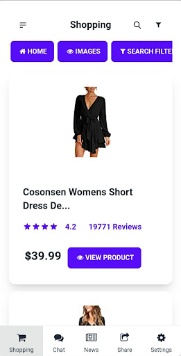 Women Dress Online Shopping Screen 2