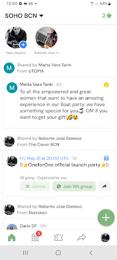 Android application OneforOne screenshort