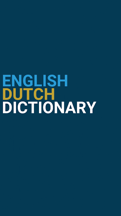 English : Dutch Dictionary - 3.0.2 - (Android)