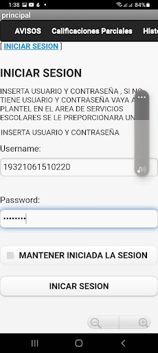 Android application CETis 151 screenshort