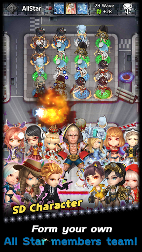 All Star Random Defense : Party defense screenshots 12