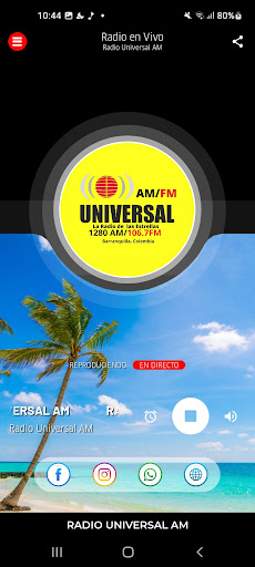 Radio Universal AM Screen 2