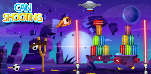 Can Shooting game - Fun games