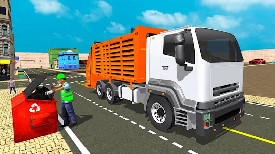 City Garbage Truck Games 3d