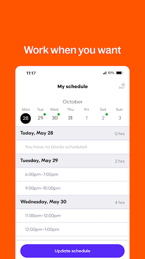 Grubhub for Drivers screenshot 2