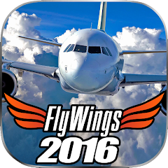Flight Simulator 2016 FlyWings Mod apk versão mais recente download gratuito