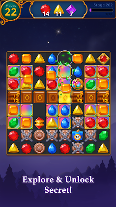 Jewels Magic: Mystery Match3 - Screenshot 3