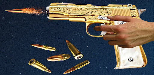 Android application Pistol Gun Lock Screen 2024 screenshort