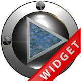 Poweramp Widget Lightblue Snak icon