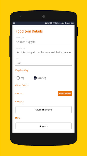 Fastbee Vendor Screen 3