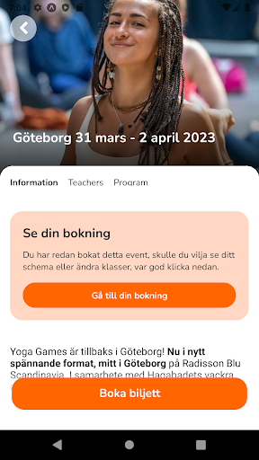 Yoga Games Screen 2