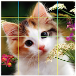 Cover Image of ดาวน์โหลด Puzzle Cute Cats - Tile Puzzle  APK