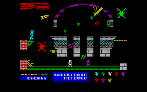 Spectaculator, ZX Emulator Screenshot