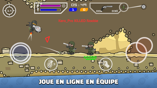 Télécharger Gratuit Mini Militia - Doodle Army 2 APK MOD (Astuce) screenshots 2