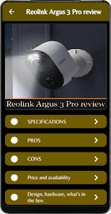 Reolink Argus 3 Pro review