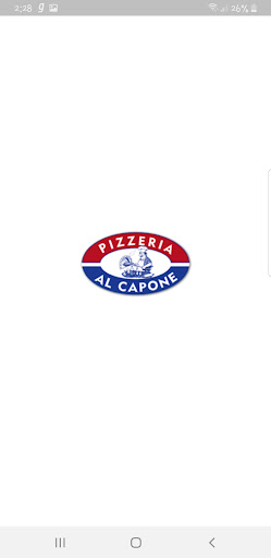 Android application Pizzeria Al capone screenshort