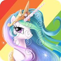 Pony Unicorn Lock Screen