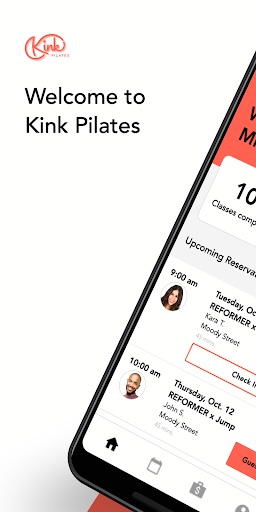 Android application Kink Pilates screenshort