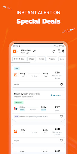 Airlines70: All Flights Ticket Screen 3