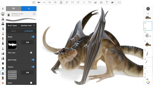 Screenshot Sketchbook