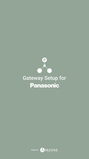 Android application Gateway Setup for Panasonic screenshort