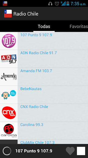 Chile Radio Screen 3