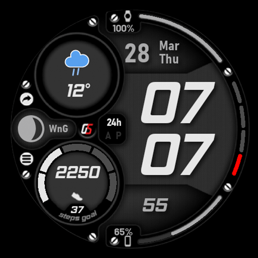 GS Weather 5 Watch Face Latest Icon