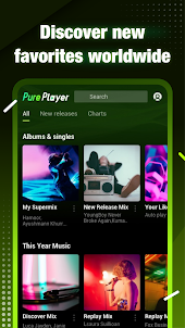 Music Player App - Pure Player