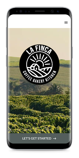 Android application Lafinca Coffee Bakery screenshort
