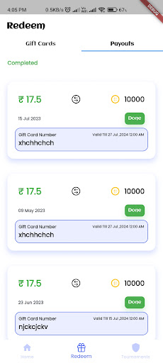 CashTriv Screen 3