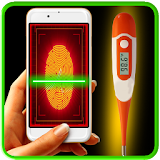 Thermometer Body Temperature Finger Scanner Prank icon