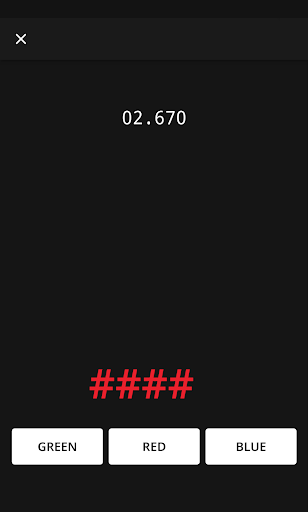 EncephalApp - Stroop Test Screen 3