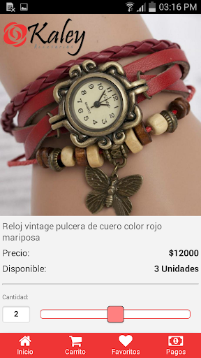 Kaley Accesorios Screen 2
