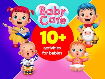 Baby care game for kids