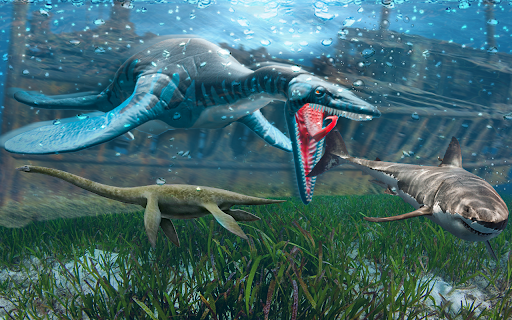 Sea Monster vs Megalodon shark Screen 2