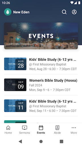 New Eden Church Screen 3