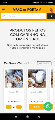 Pão na Porta Screen 3