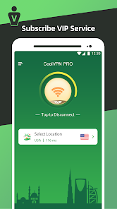 Captura de Pantalla 4 CoolVPN Pro - Fast, Secure VPN android