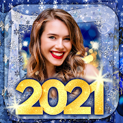 2021 New Year Photo Frames