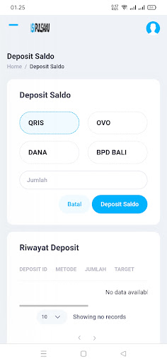 Isi Pulsaku Screen 3